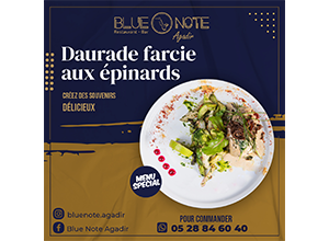 Daurade Farcis aux épinards